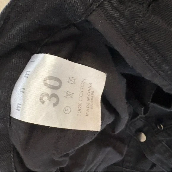 Flared wax denim cargos - Picture 4 of 4